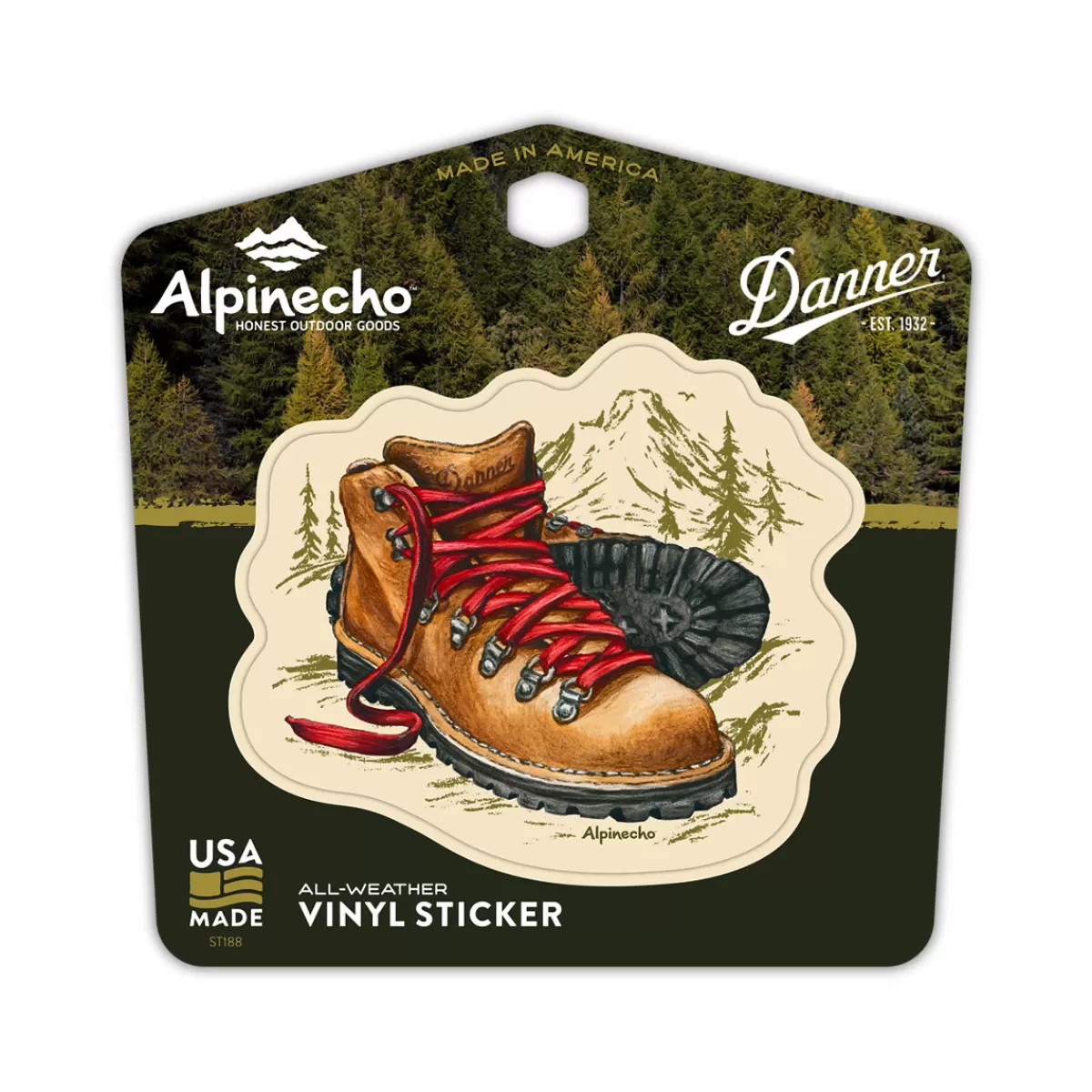 Danner Alpinecho x Sticker> Sticker & Pins